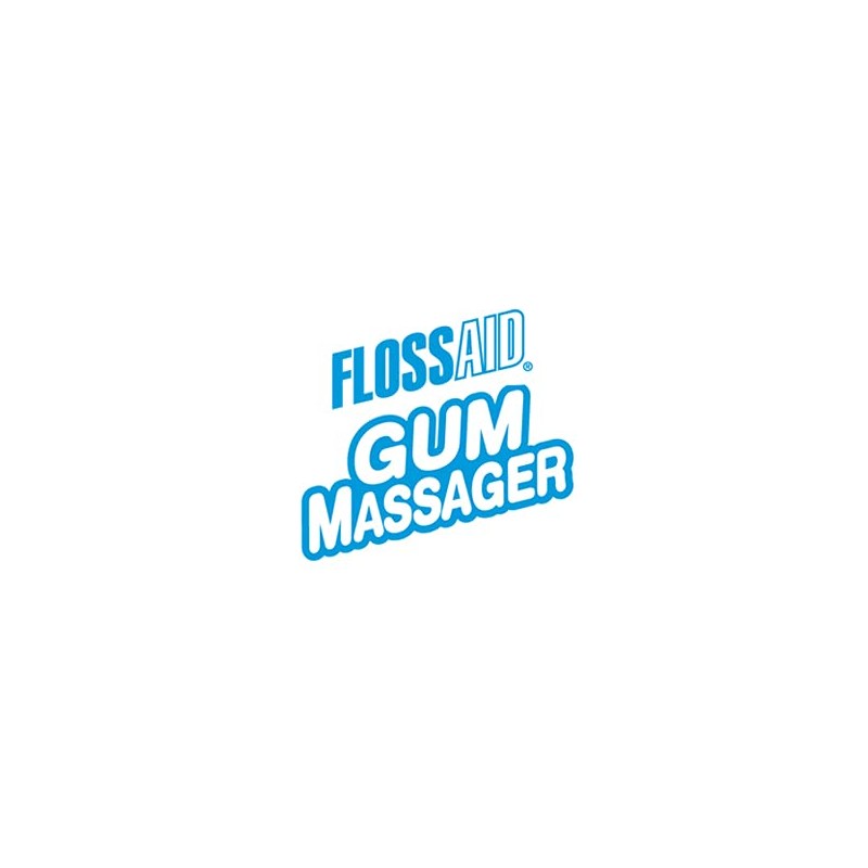 Flossaid Gum Massager Replacement Tips (3 Pack, Tips Only)