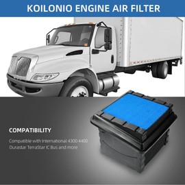2517298C1 Engine Air Filter for International 4300 4400 Durastar TerraStar IC Bus, Replace P623400 WA10804 AF4222