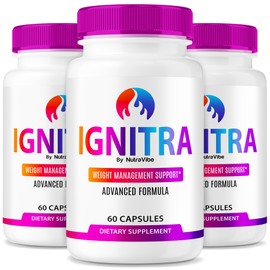 (3 Pack) Ignitra – Daily Wellness Formula Fused with a Clean, Natural Blend to Support Digestive Health, Body Goals, Energy & Vitality | Easy-to-Take Pills for Everyday Balance (180 Capsules)