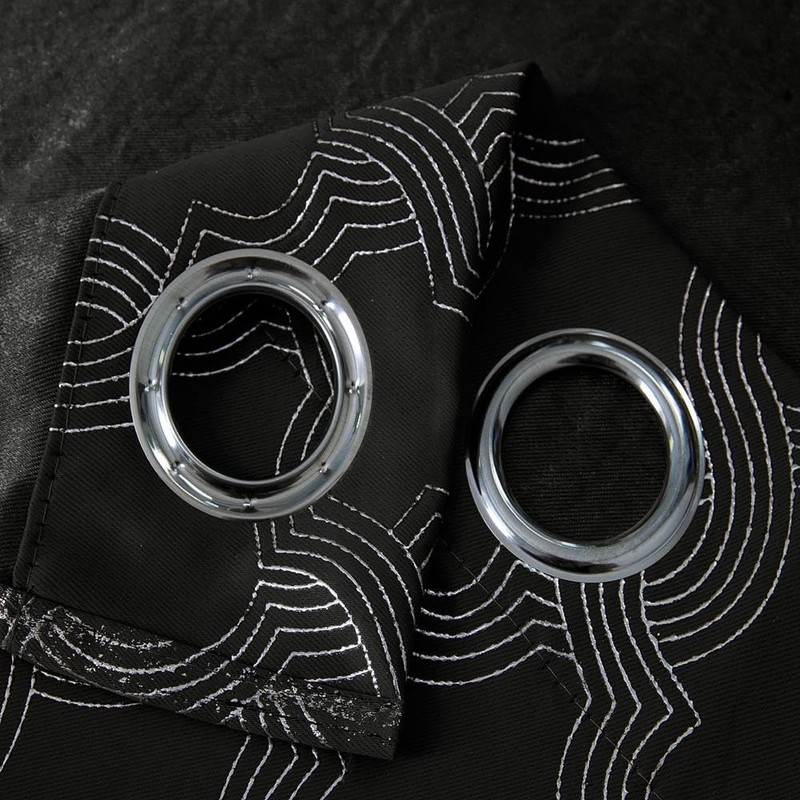 Jansen Rubber Blackout Grommet Panel 84" Black