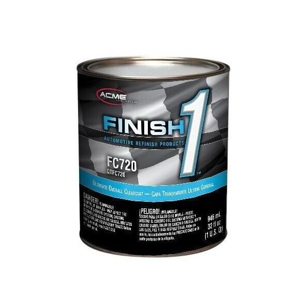Sherwin Williams Finish 1 Ultimate Overall Clearcoat FC720-1 Quart