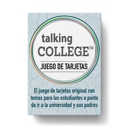Talking College Spanish Edition Conversation Card Deck - Educational, Health & Safety Cards w/Multiple Dialogue Prompts for académicos, autocuidado, relaciones y expectativas familiares - 110 Cards