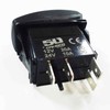 50 Caliber Racing Rocker Switch ON/Off LED Backlit -GPS -