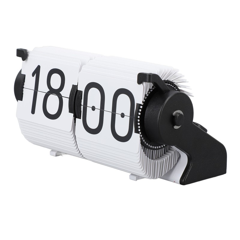 Digital Flip Down Clock Multifunction Mechanical Automatic Down Page Desk