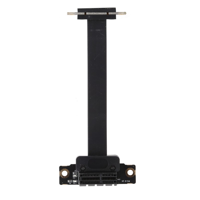 Extension Cable PCIE 1X Dual 90° Network Adapter with LED