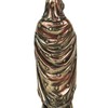 Veronese Design 7.5" Santa Muerte Rosario Prayer Resin Sculpture Antique