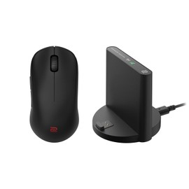 BenQ Japan BenQ ZOWIE U2 Wireless Gaming Mouse (Symmetrical/Approx. 60g/3395 Sensor/Enhanced Wireless Receiver Included/Right-Handed/Plug & Play)