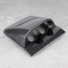 Universal 2in Dash Gauge Pod,Black Carbon Fiber Style Car Meter