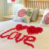 AQUGOO 1000 Pcs Artificial Silk Rose Petals Decoration Wedding Party