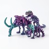 LEERFEI 9 PCS 3D Printed Articulated Animals Fidget Toys Set