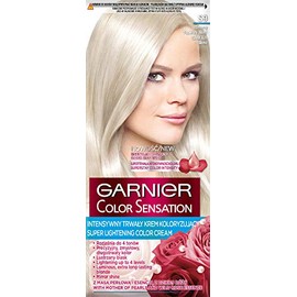 Garnier, Color Sensation Super Brightening Hair Colour Cream S9 Silver Grey Blonde, Clear, Pack of 1