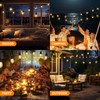 EIKOSON 50FT Outdoor String Lights Waterproof with 30+2 Bulbs(𝟏.𝟓𝐅𝐓 𝐁𝐮𝐥𝐛𝐥𝐬
