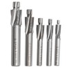 ZDSFSD 5Pcs HSS Counterbore End Mill M3-M8 Pilot Slotting Tool