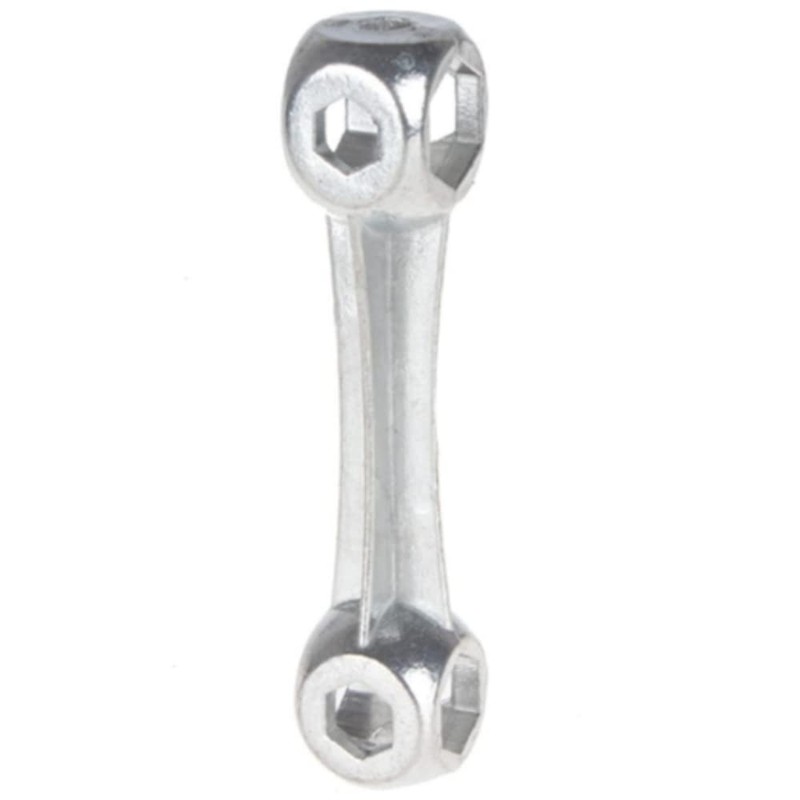 CaiHuaEr Dumbell Spanner, 2 Pcs Hexagon Hole Spanner Dumbbell Type