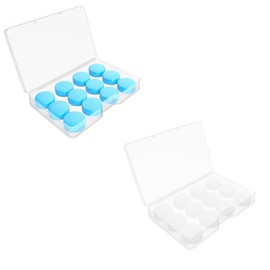 YPYMOD 12 Paar Sanft Silikon Ohrenstöpsel Formbar, Wiederverwendbar Ohrstöpsel zum Schlafen Geräuschunterdrückung, Ideal zum Konzert Schwimmen Duschen Schnarchen