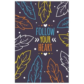 Follow Your Heart – Inspirational Journal for Women: Notebook Ispirational , nice gift for women