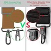 ZINZ Tracolla da 79", Cuscino Fisso Extra Spesso e Cinturino
