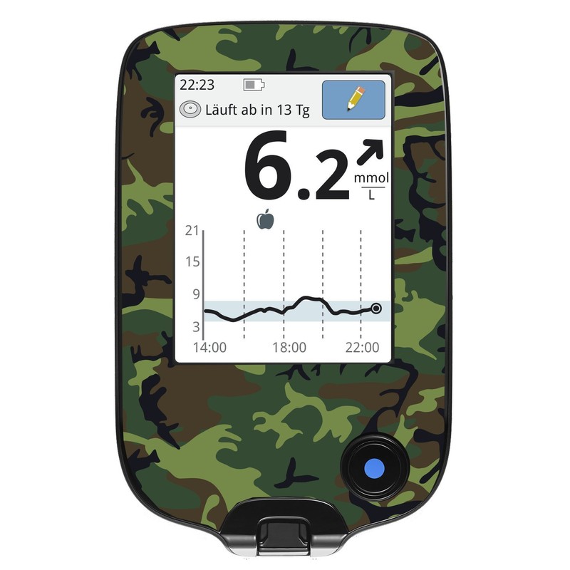 Freestyle Libre Meter Sticker (Camouflage)