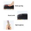 5pcs Paddle Hair Brush Set Easy Detangling Brush Tail Comb
