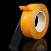 Ultra-Thin Double Sided Adhesive Tape 1.5Inch x 66Ft Transparent Sticky