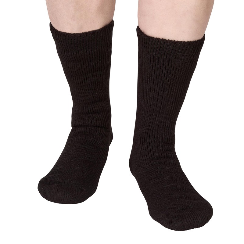 Polar Extreme 2 Pack Men's Heat Trapping Thermal Warmer Black