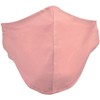styleBREAKER Unisex Cotton Fabric Mask, Plain, Double Layer, Reusable, Washable,