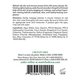 Mario Badescu Limpiador facial botnico en gel  Lavado facial ligero y sin aceite para mujeres y hombres  Limpiador facial con extractos refrescantes  