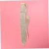 Mikinona Long Synthetic Fiber Ponytail Hair Extension for Women Heat
