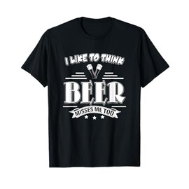 I Like To Think Beer Misses Me Too Pregnancy T-Shirt T-Shirt