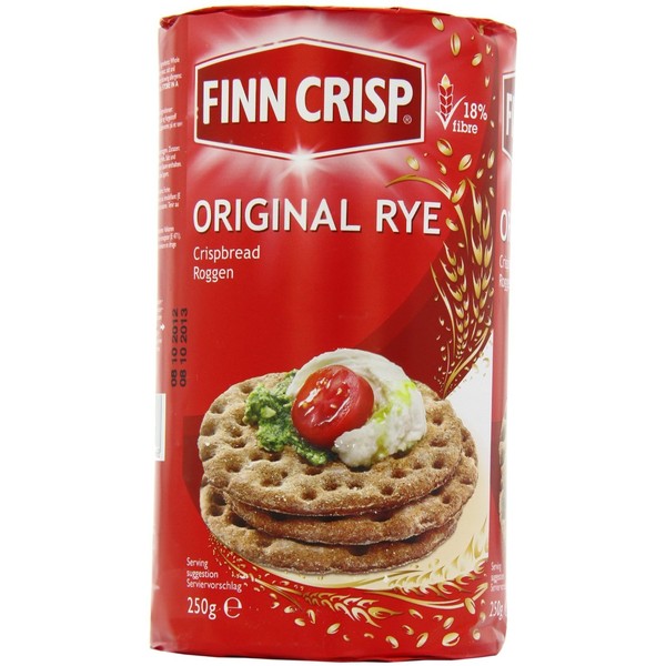 (3 PACK) - Finn Crisp - Orig Rye Crispbread | 250g | 3 PACK BUNDLE