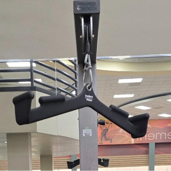 Cable Attachment for Gym Lat Pull Down Bar Back Workout