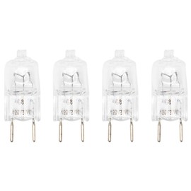 4-Pack Replacement Light Bulb for General Electric JVM3670BF07 Microwave - Compatible General Electric WB25X10019 Light Bulb