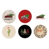 Christmas Cardstock Cutout Circles for Freshies | 24 Cardstock Cutouts