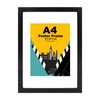 EGOFINE A4 Frame,100% Solid Wood Frame, A4 Picture Frame with