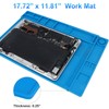 STREBITO Silicone Soldering Mat Electronics Mat, Solder Pad Heat Resistant