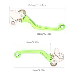PROCNC Pivot Dirt Bike Brake Clutch Levers for Honda CRF 150F 150 230F 230 CRF150F CRF230F 2003 2004 2005 2006 2007 2008 2009 2010 2011 2012 2013 2014 2015 2016 2017