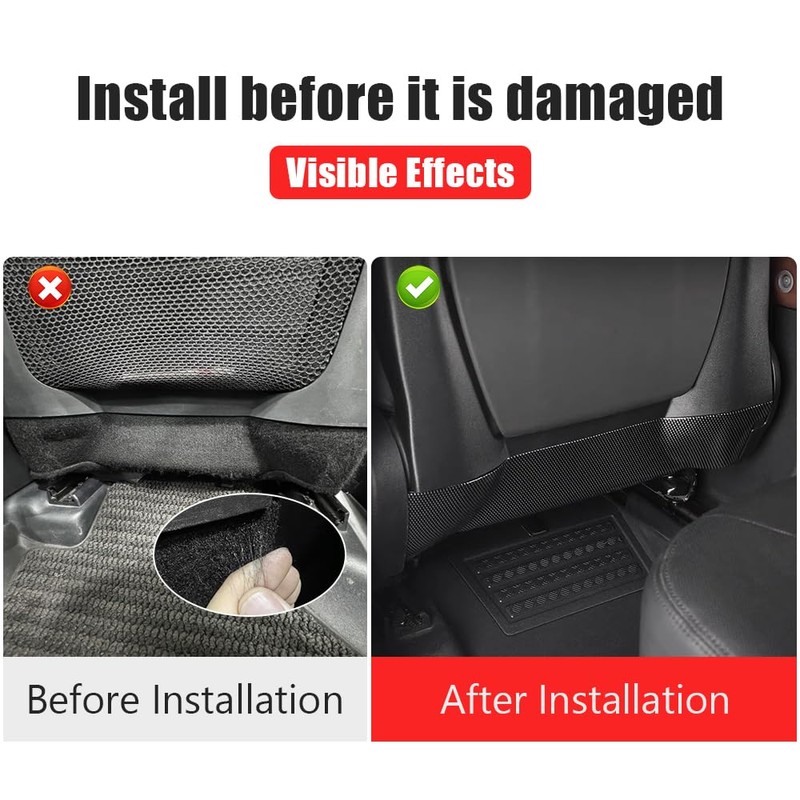 Seat back kick panel suitable for 2020-2025 2026 Land Rover
