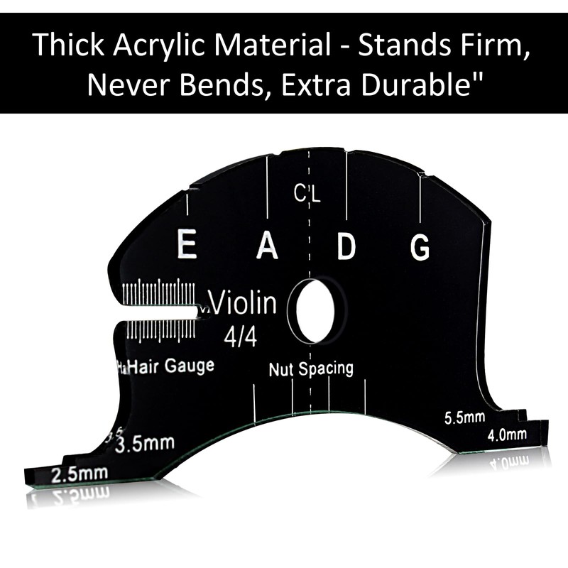 violin bridges repair reference tool (1/2)