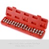 CASOMAN 17PCS 3/8" Drive Universal Flex Socket Set, SAE&Metric, 3/8"