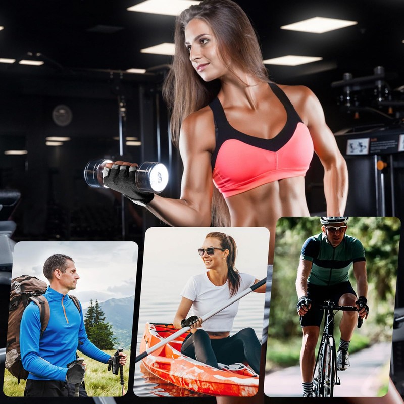 TOKIISHE Fitness Gloves Men Women Full Hand Padding Training Gloves