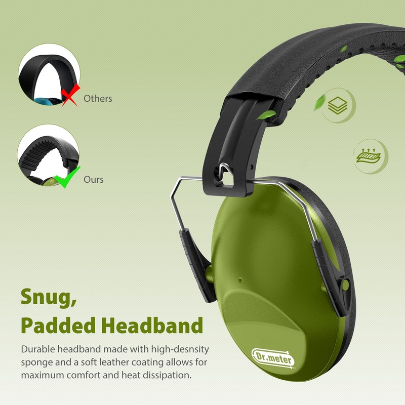 Dr.meter Ear Defenders Children, Children Ear Defenders SNR 27dB Protective