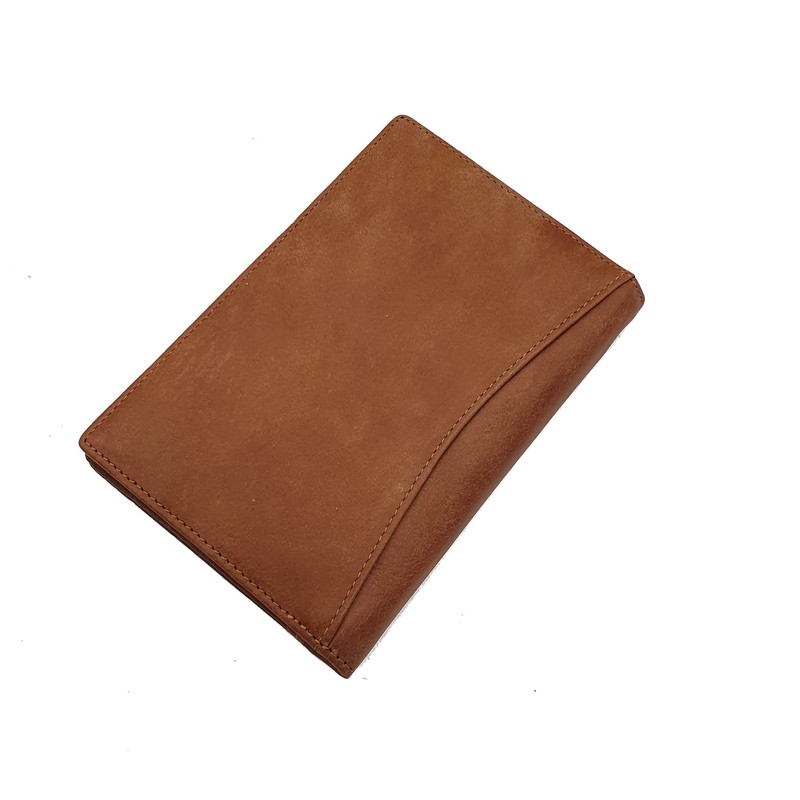 Large Men's Leather Wallet ID Wallet Credit Card Holder with