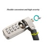Maizoon Combination Laptop Security Lock with 4 Digit Resettable Code