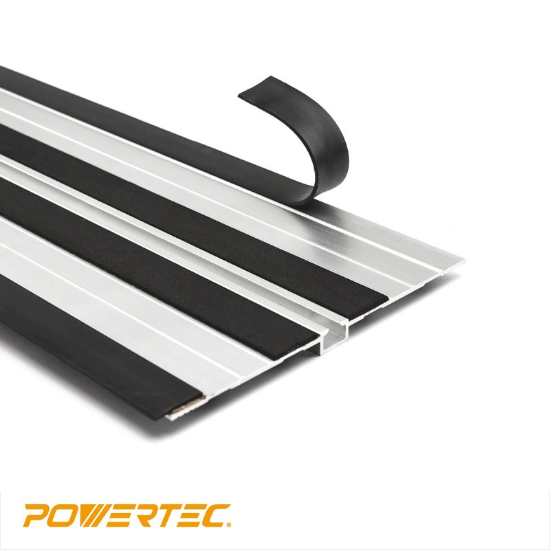 POWERTEC 110" Track Saw Guide Kit for DeWalt, Includes 2PK