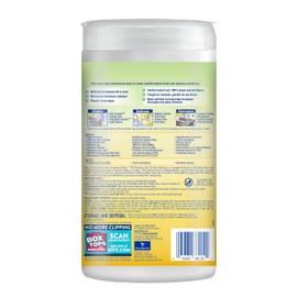 LYSOL Biodegradable Disinfecting Wipes - Fresh Citrus 70 count (Pack of 6)