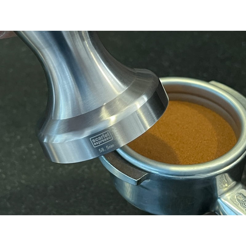 scarlet espresso Solido Affilato Tamper inox Sharp Edge CNC Precision