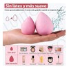 40pcs Brochas Maquillaje Profesional Esponjas Neceseres