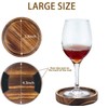 Yangbaga Wooden 3D Design Coaster Set - Set of 5
