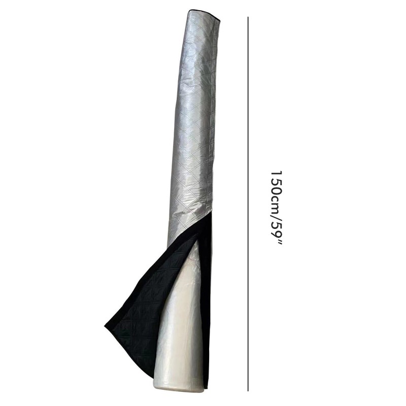 Flexible Aluminum Ducting Insulated Aluminum Foil Pipe Wrap for Heating
