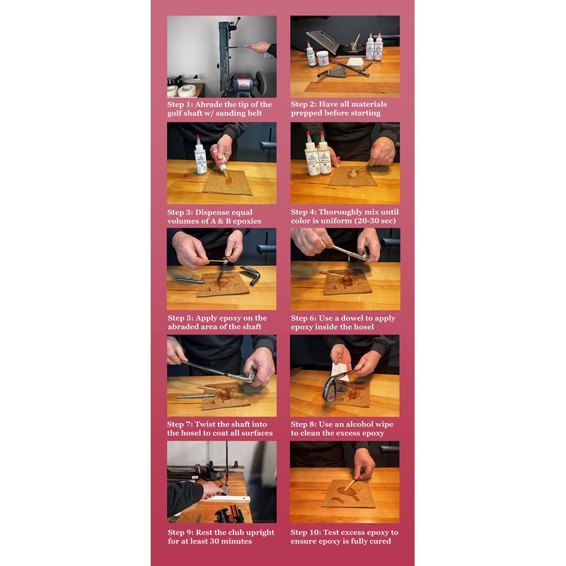 Brampton PRO-FIX Quick Cure Golf Epoxy - 30 Minute Golf